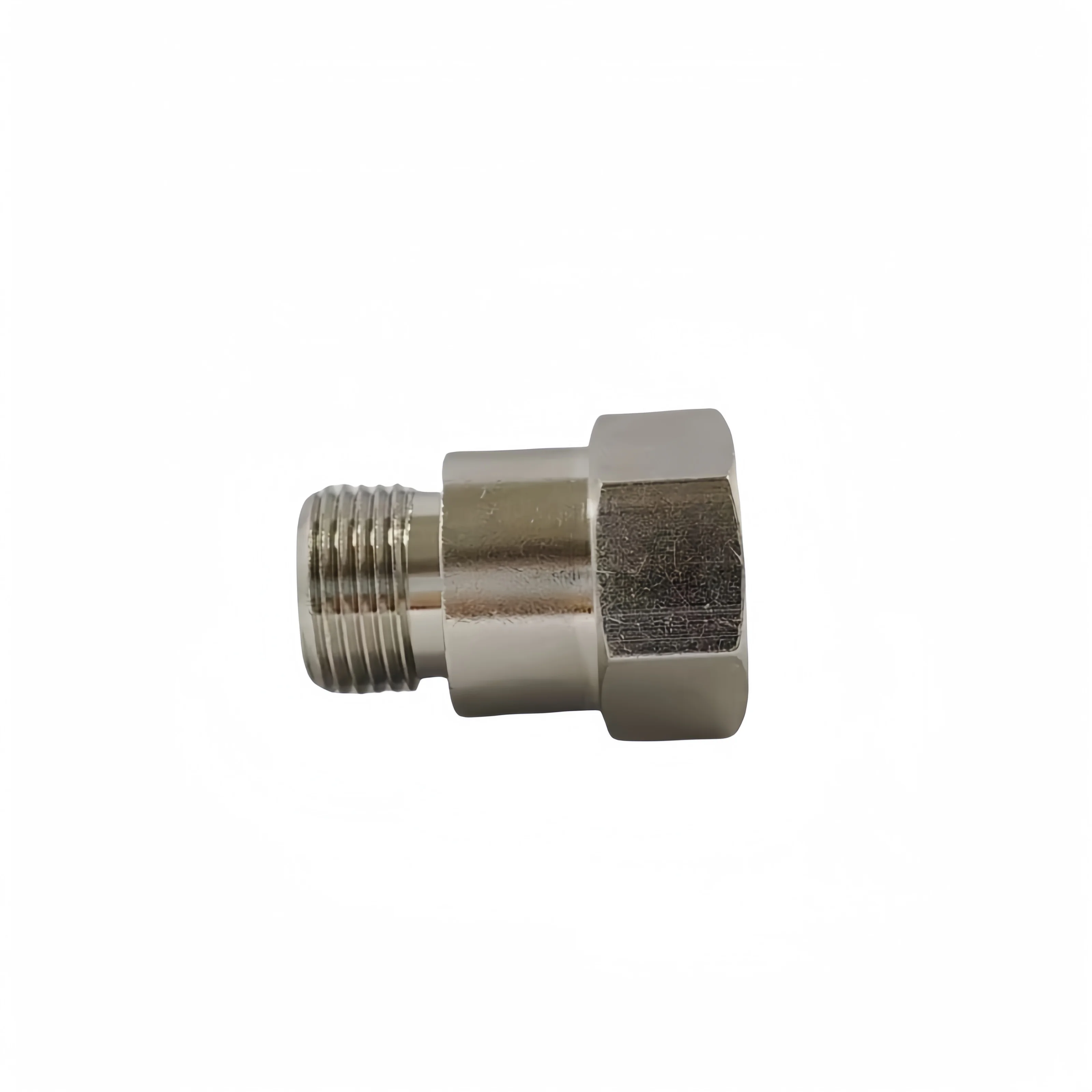 Французский Стандартный латунный никелированный наружный 1/4 3/8 1/2 BSP NPT резьба RMF серии Редуктор фитинги