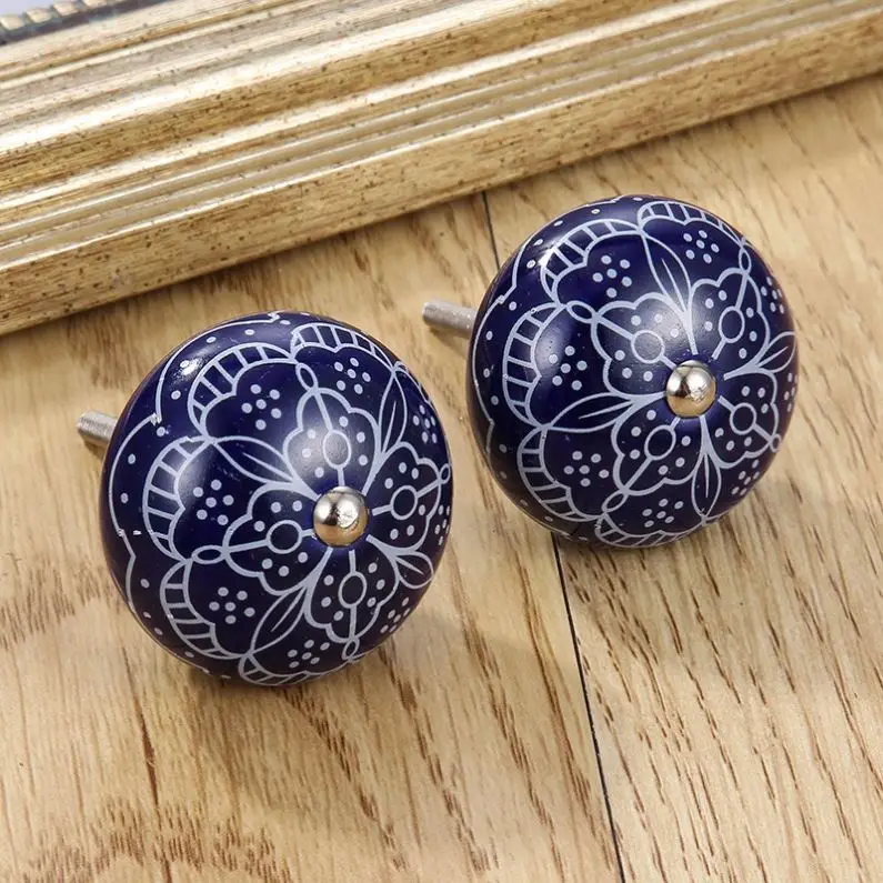 Professional Ceramic Handles For Kids Room Kitchen Cabinet Handles Bedroom Drawer Handles For Kids