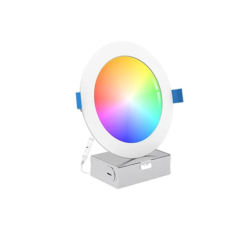 Voice Control 15W Living Room Light Top Brand Flush Mount Light Aluminum Led Smart Down Light