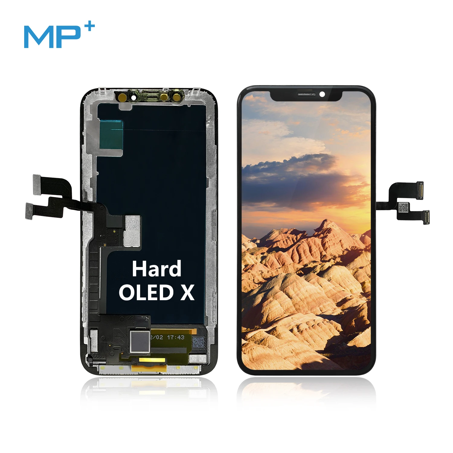  Жесткий OLED-экран для мобильного телефона iphone x сменный ЖК-экран и