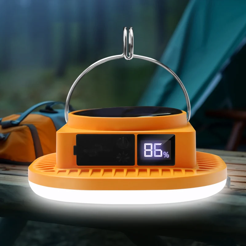 Adventuridge Rechargeable 30 LED Solar Led Camping Light Portable Outdoor Tent Lamp