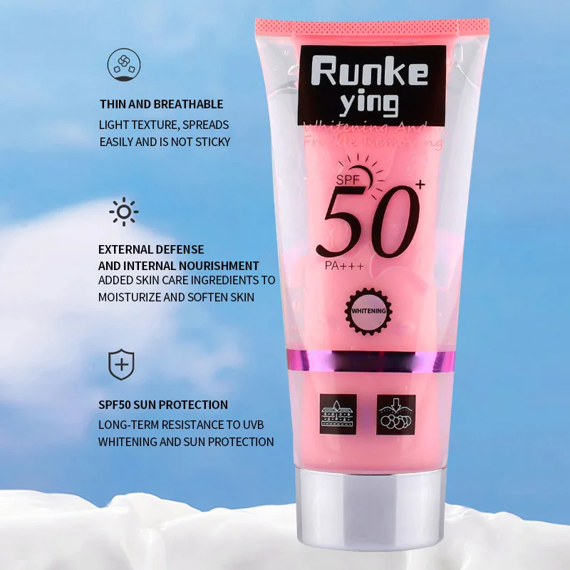 Private Label Sunscreen Cream Lotion 2 In 1 Sunblock  UV Spf 50 Anti Wrinkle Sunscreen Cream