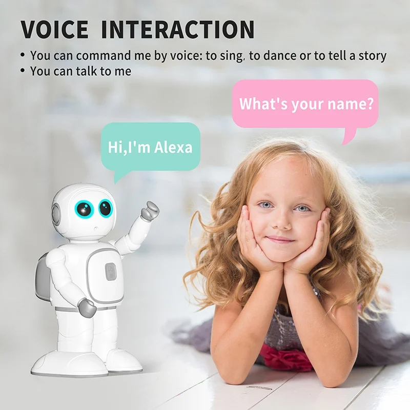 Reeman New Smart Toy Robot Interactive for Children New Toy Education Robot