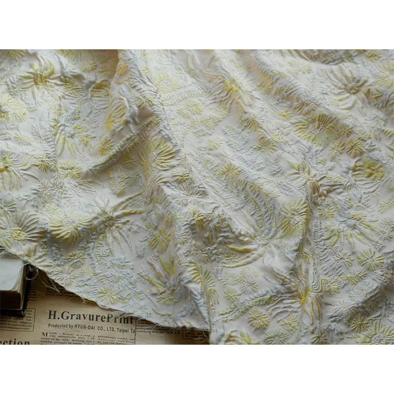 Lace Fabric 2021 High Quality Brocade Jacquard Lace Fabric French  Jacquard Fabric For Wedding