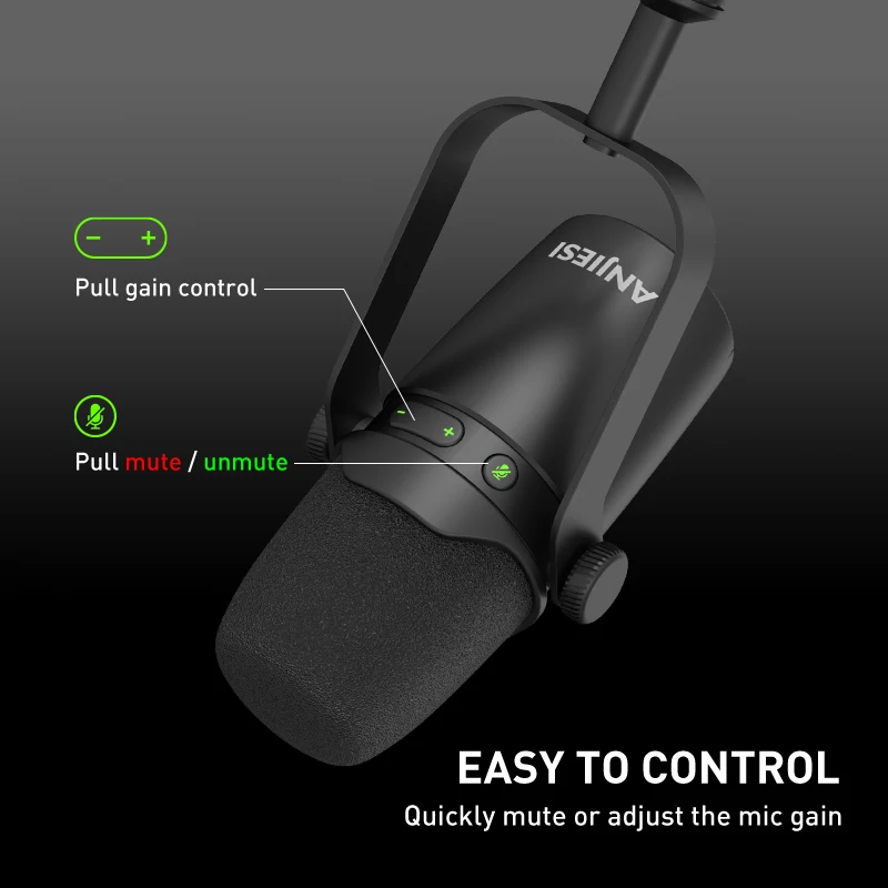 RE7 USB и XLR Проводной динамический микрофон с амплитудно-частотная характеристика для аудио вокальный записи подкастинг Studio