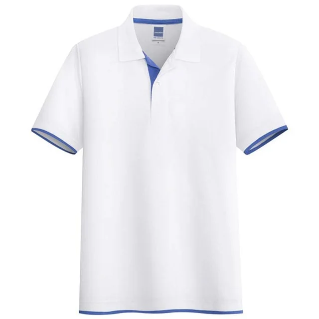 Высококачественная Мужская рубашка-поло с логотипом на заказ, оптовая продажа
