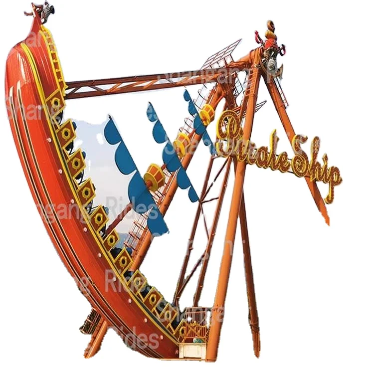 Nice pirate viking ship amusement park playground game ride