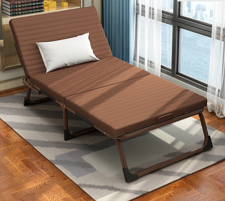 Home Camping Furniture Meubles Lit Pliable Adulte Portable Applicable Metal Single Folding Bed with high quality