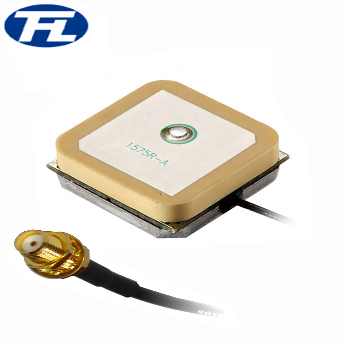 internal mini ceramic gps antenna with sma- female connector for Real-Time Car GPS Tracker