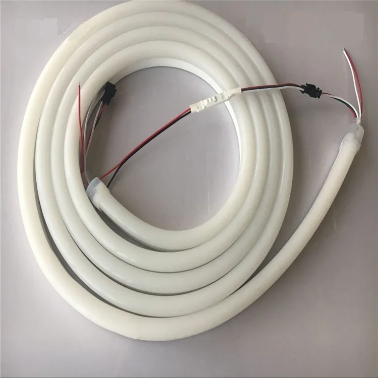 
Good Quality 12V 24V Pixel Addressable Digital Strip SMD 5050 Full Color Changing RGB Led Neon Flex Rope Light 
