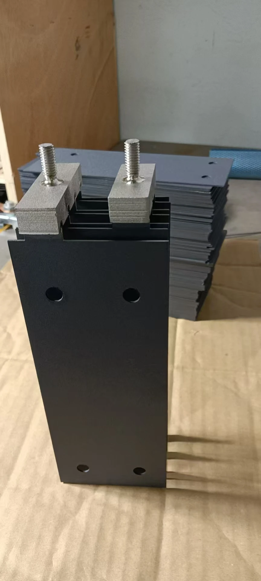 ruthenium iridium coated MMO titanium anode titanium electrode chlorine generator used for Electrolytic sodium chloride