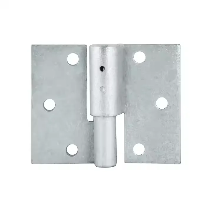 Heavy Duty Flat Mounted Tamperproof Roller Cage Bearing Gate Hinge