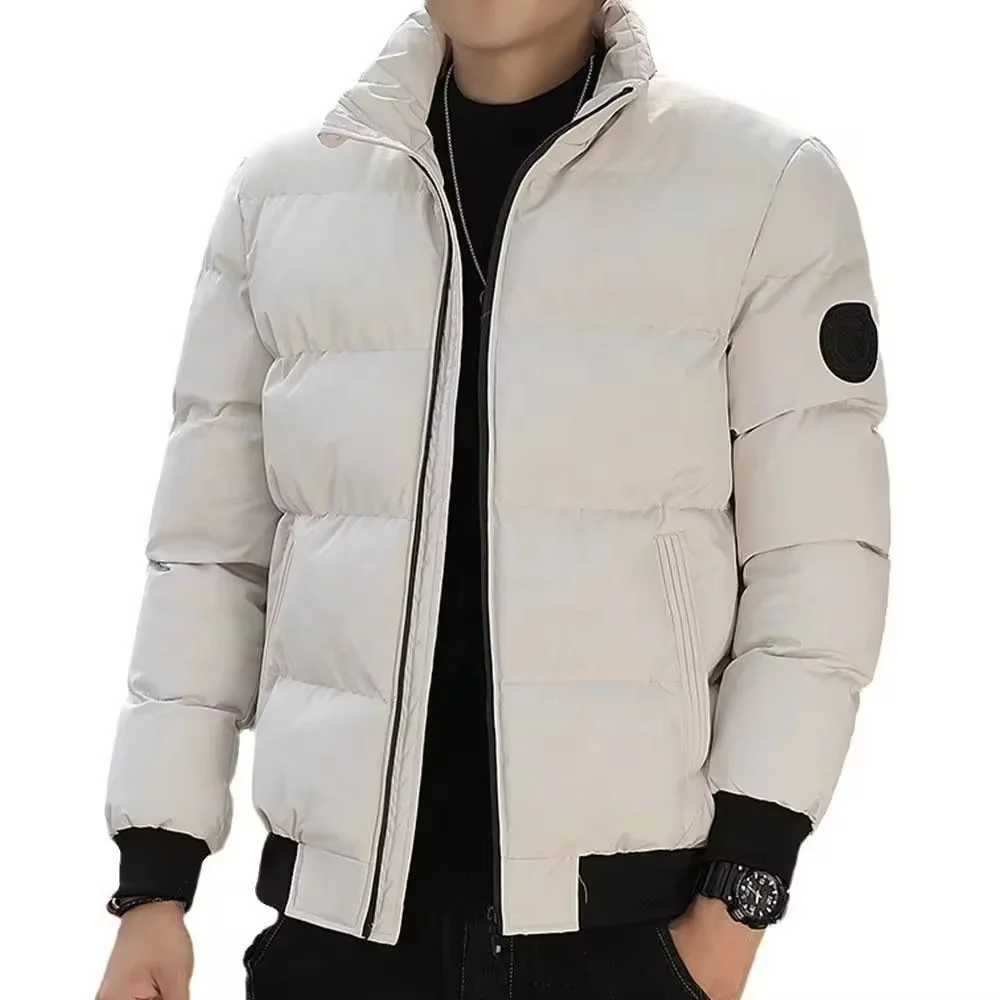 Hot Sale Winter Jackets Men Fashionable Puffer Coat without Hooded Down Coat Goose Jacket