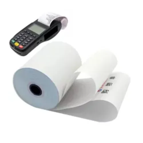 Customized Size POS Receipt Thermal Paper Rolls BPA Free Thermals Printer Cash Register Paper Roll