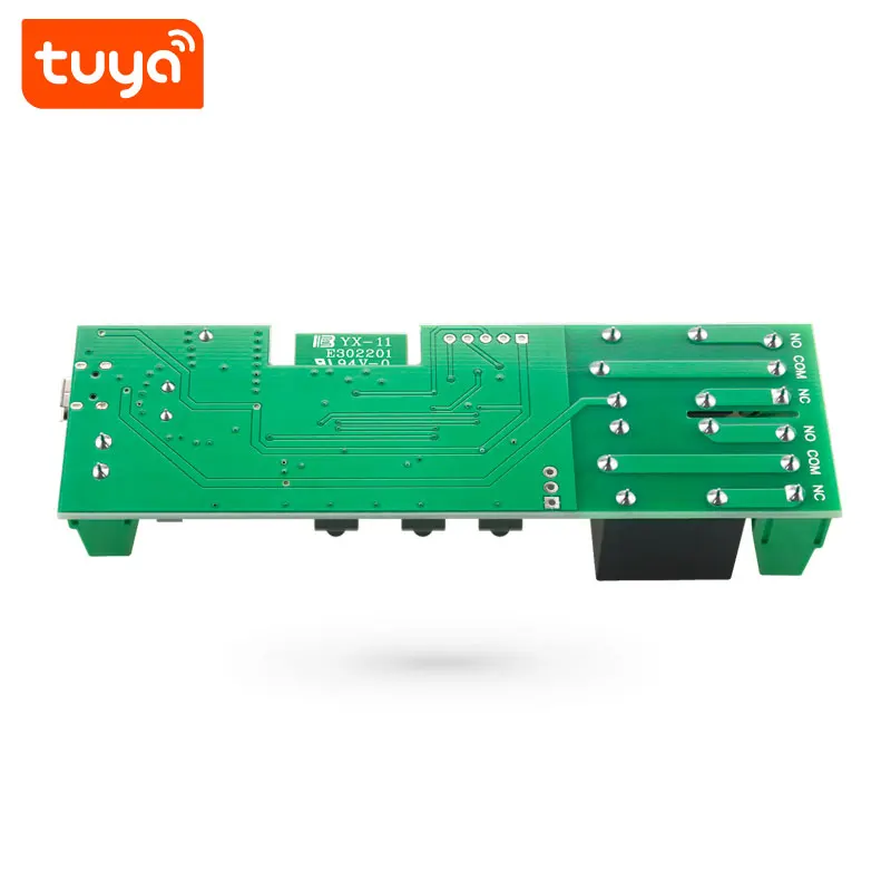 2023 New Product Tuya Smart Zigbee+RF433 2CH Door Opener Relay PST-TYDC-2