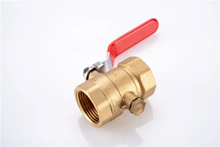 Hot Sale DN15 Brass Ball Valve With Steel handle