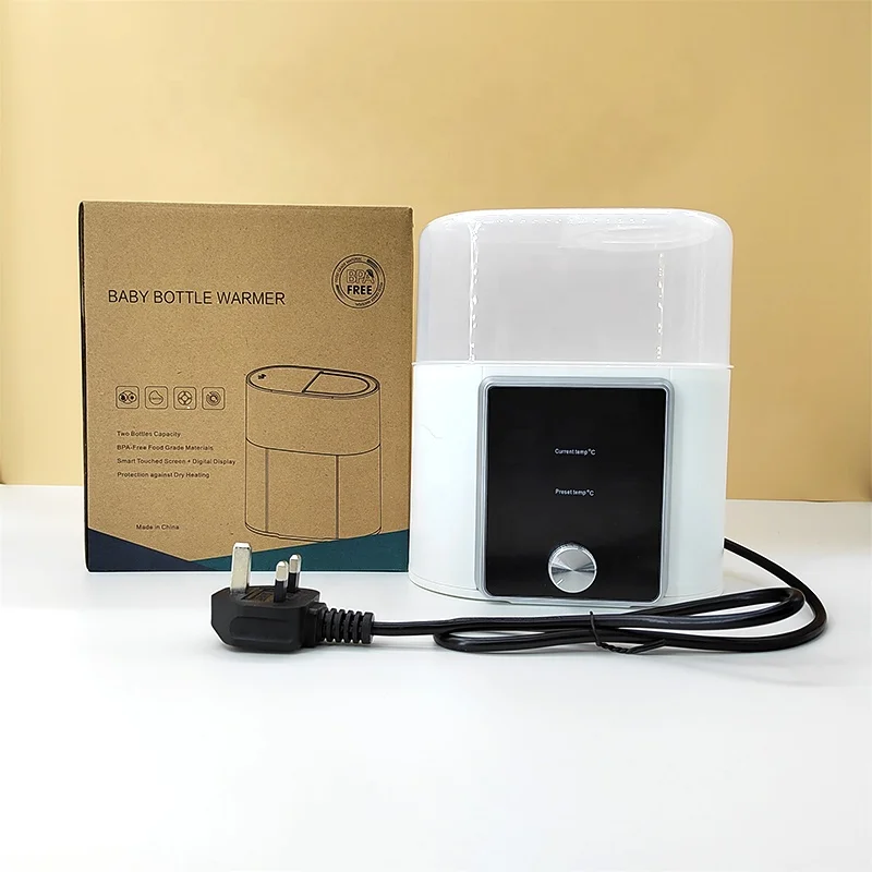 OEM Custom Logo 4-in 1 Multiple Functions Disinfection Food Cooking Machine USB Portable Baby Bottle Warmer