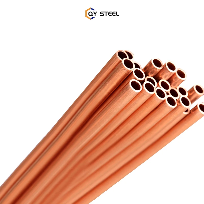 1/4' 3/8' 1/2' 3/4' Copper Pipe For Heat Exchanger Air Conditioning