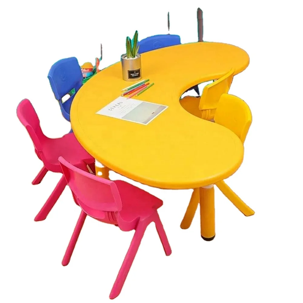 Used School Furniture Kindergarten Table and Chairs with Cheap Price