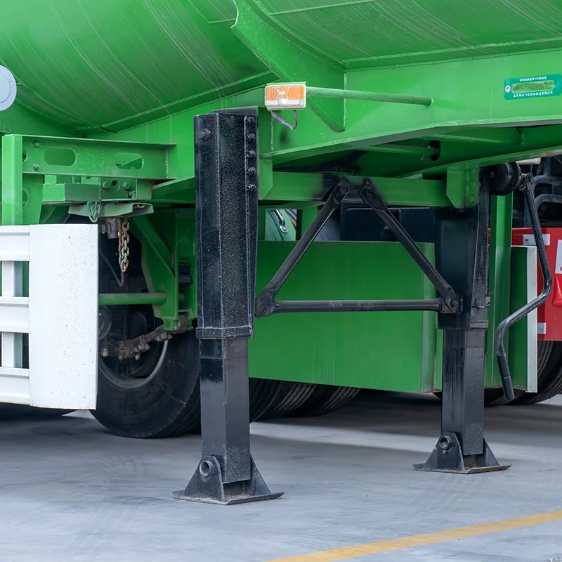 High Quality Used Semi Trailer Fuel Tanker 33000 Litres Fuel Oil Transportation 3 Axles Tanker