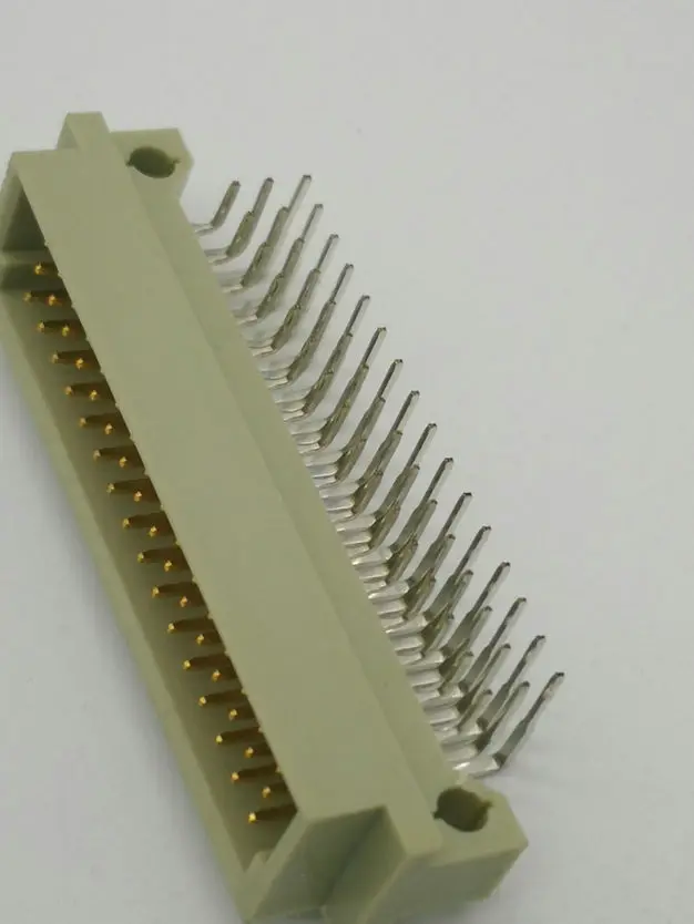 
2.54mm DIN 41612 Male board to bard connector, Three-row Right Angle Type, tin plated ,30pin 