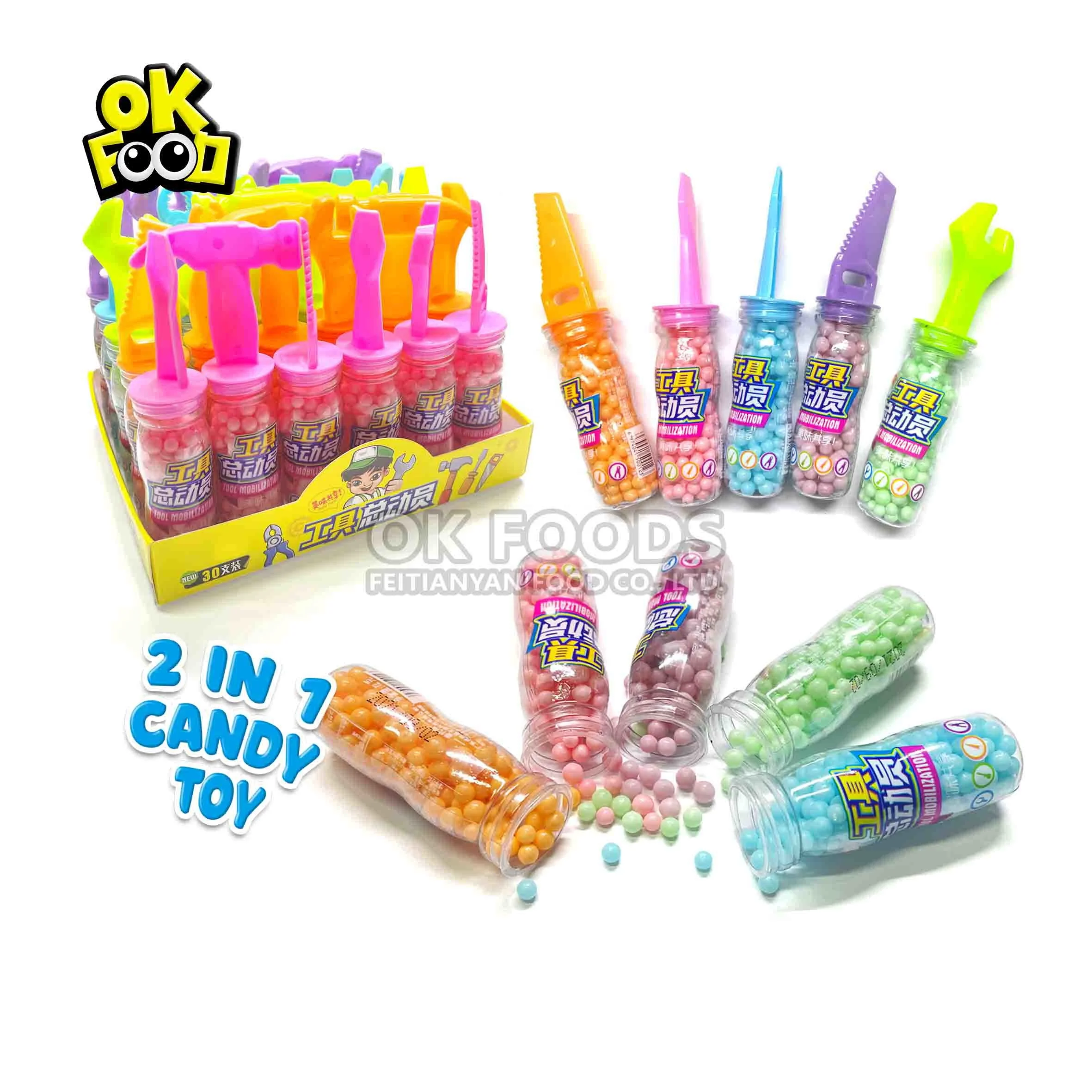 Hot-selling 2 and 1 candy plus tool toys in 2021 No.753