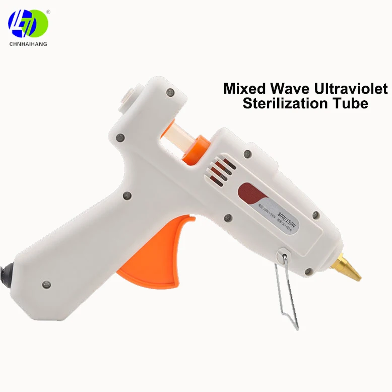 
HJ003-1 dual Temperature adjustable switch 110-220v mini hot melt glue gun 