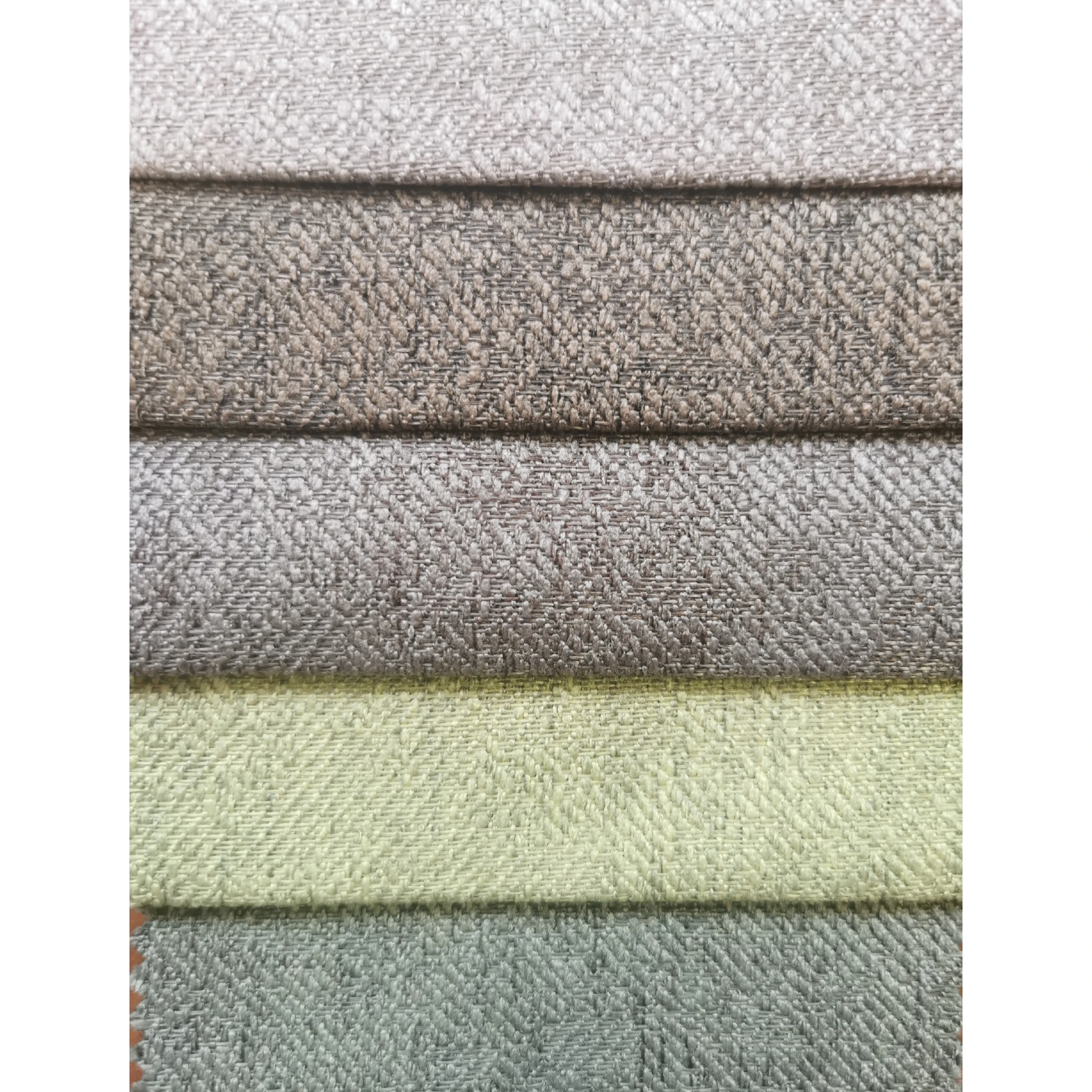 135#  Home Decor 100 Polyester Linen Look Jacquard Furniture Fabric Italian Linen Flax Fabric