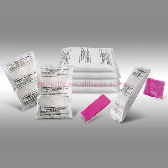 PVA bag of fertilizers and pesticide