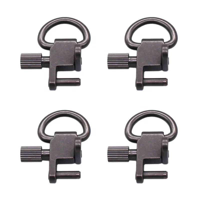 Durable Hunting Accessories Stainless Steel Sling Swivel for Paracord Straps