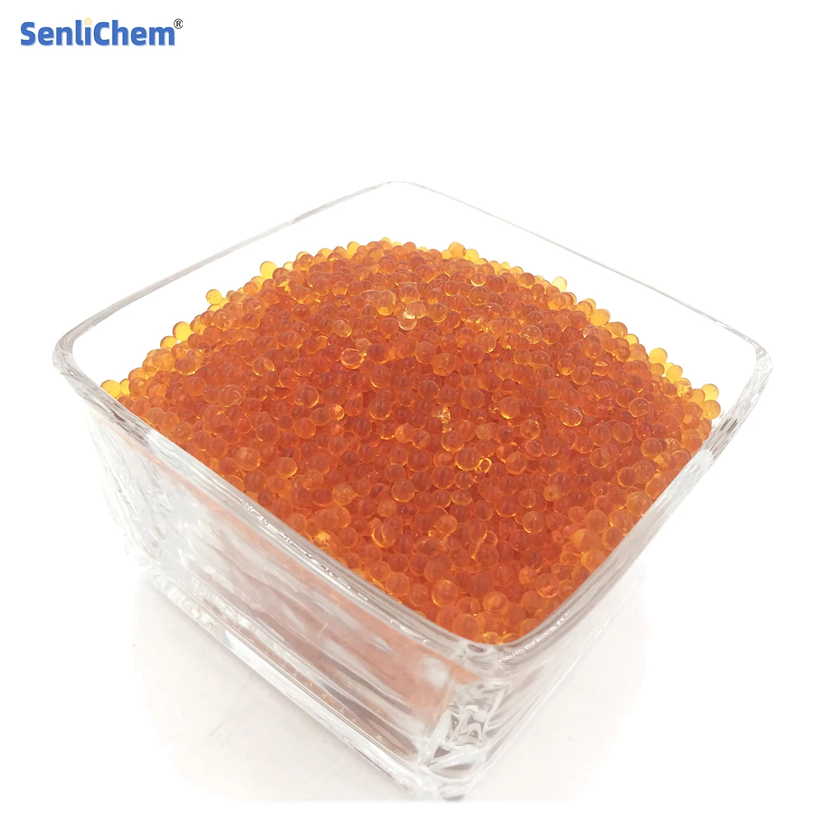 2~4mm Orange Silica Gel for Adsorbents, moisture repellents and catalyst carriers