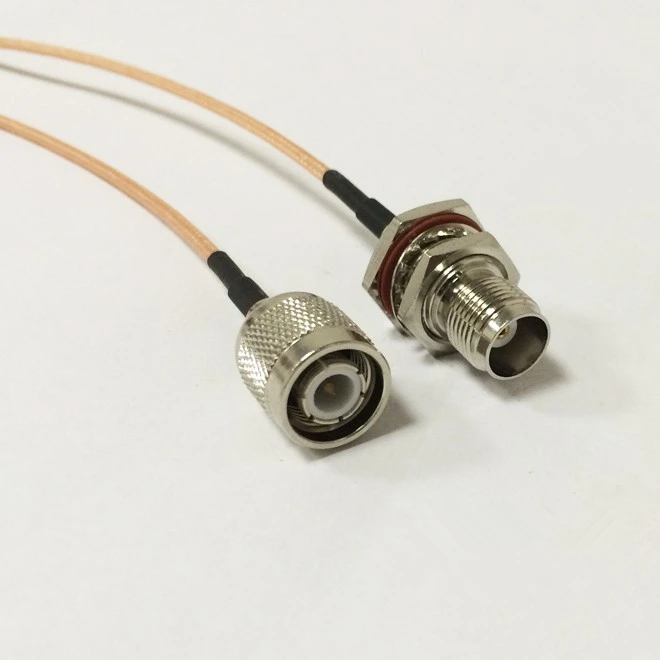 TNC Male  To TNC Waterproof Female For RG316/RG178 TNC Adapter RF Coaxial Cable Assembly