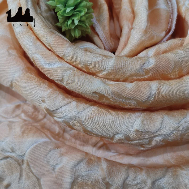 
Jacquard Custom Viscose Wool dirty dye fabric for garments 