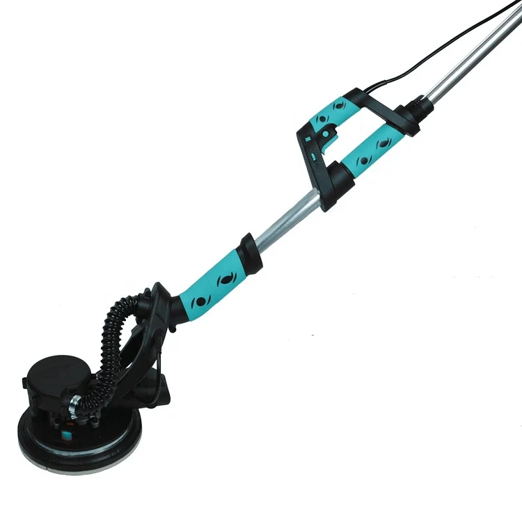 6.5A electric adjustable variable dustless drywall sander with dust collector bag and Led light