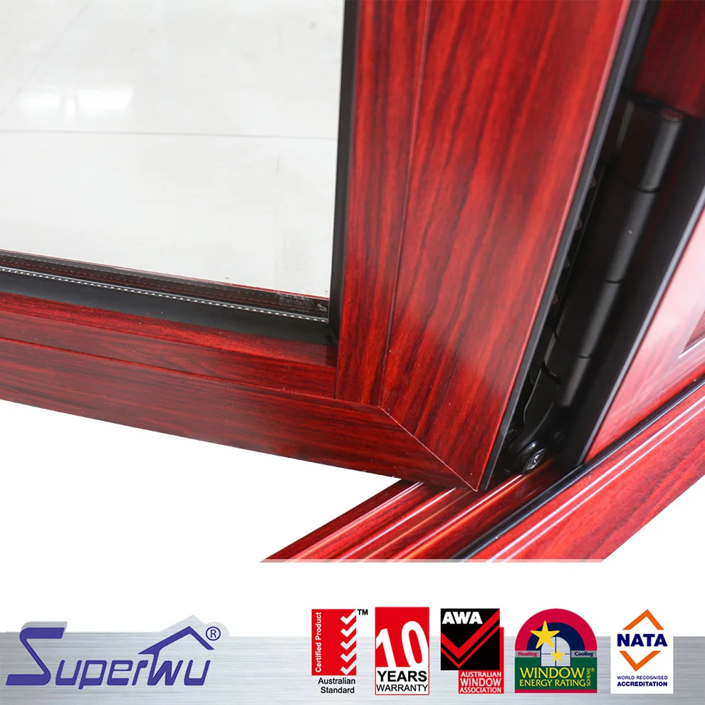 Superhouse accordion windows thermal break double glazed aluminium bi fold window fold up glass bi-folding windows
