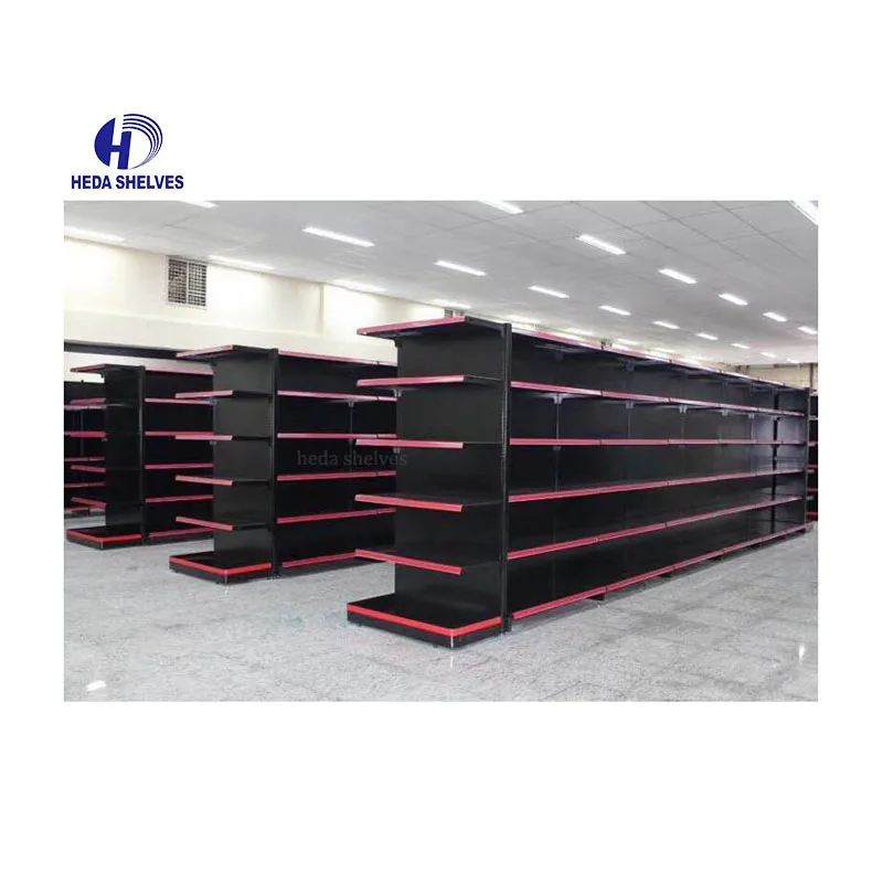 Wholesale Supermarket Display Shelf Fashionable Grocery Supermarket Store Shelves Steel Shelves Supermarket Rack Display
