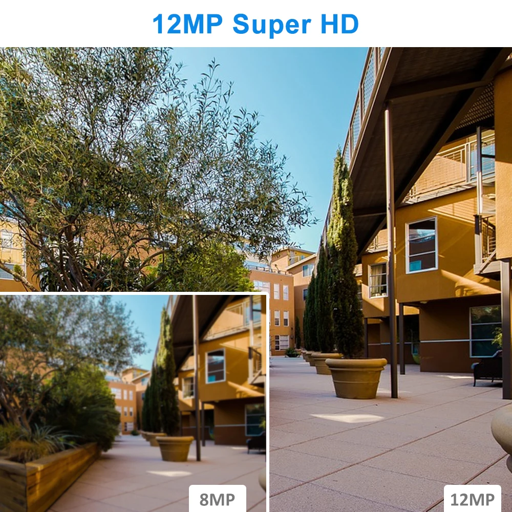 Anpviz 12MP POE NVR 32Channel 24POE Ports 4SATA Interfaces Max 40TB Capacity support AI Motion Detection 4K video output