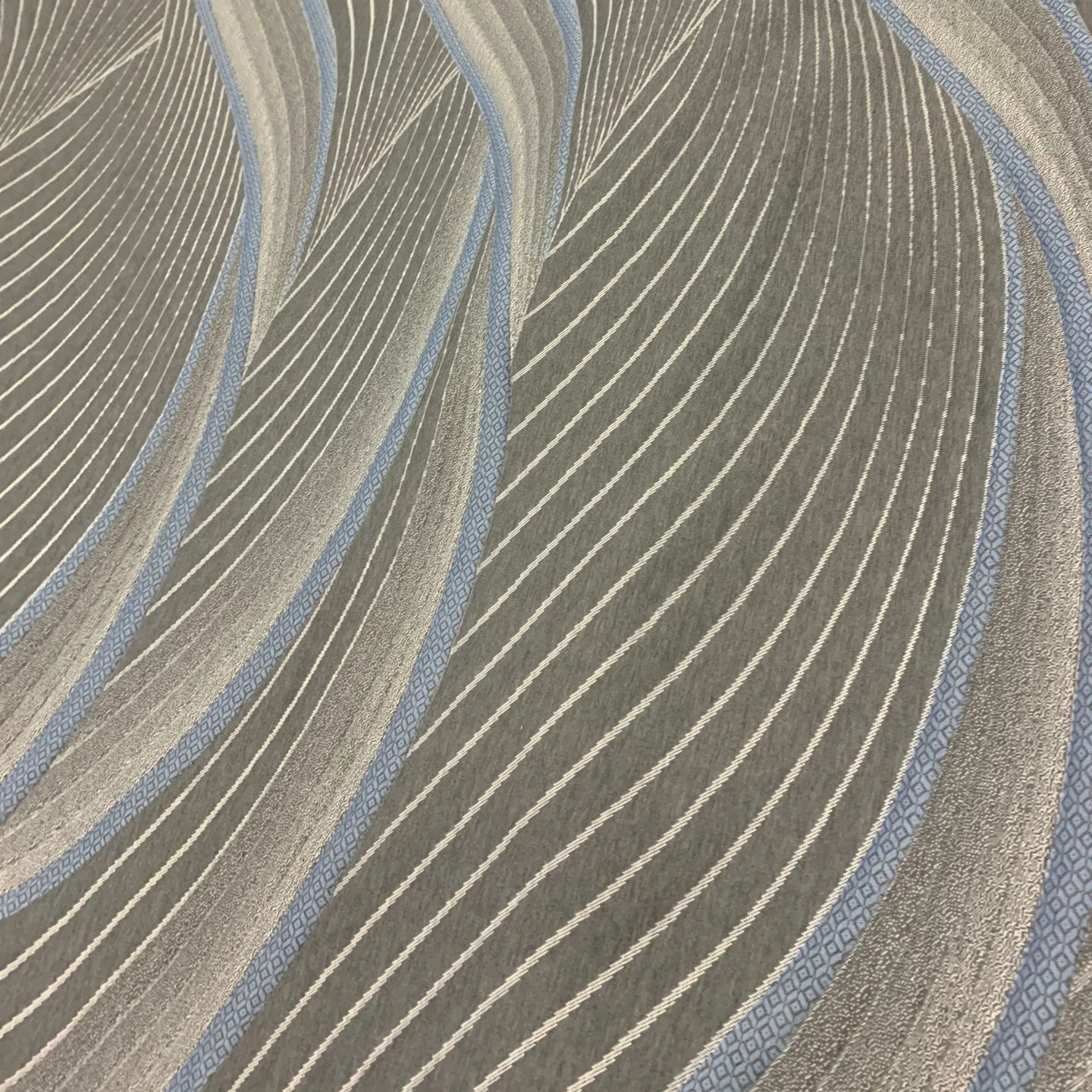 Latest design double sided 100% polyester knitted heather grey mattress fabric