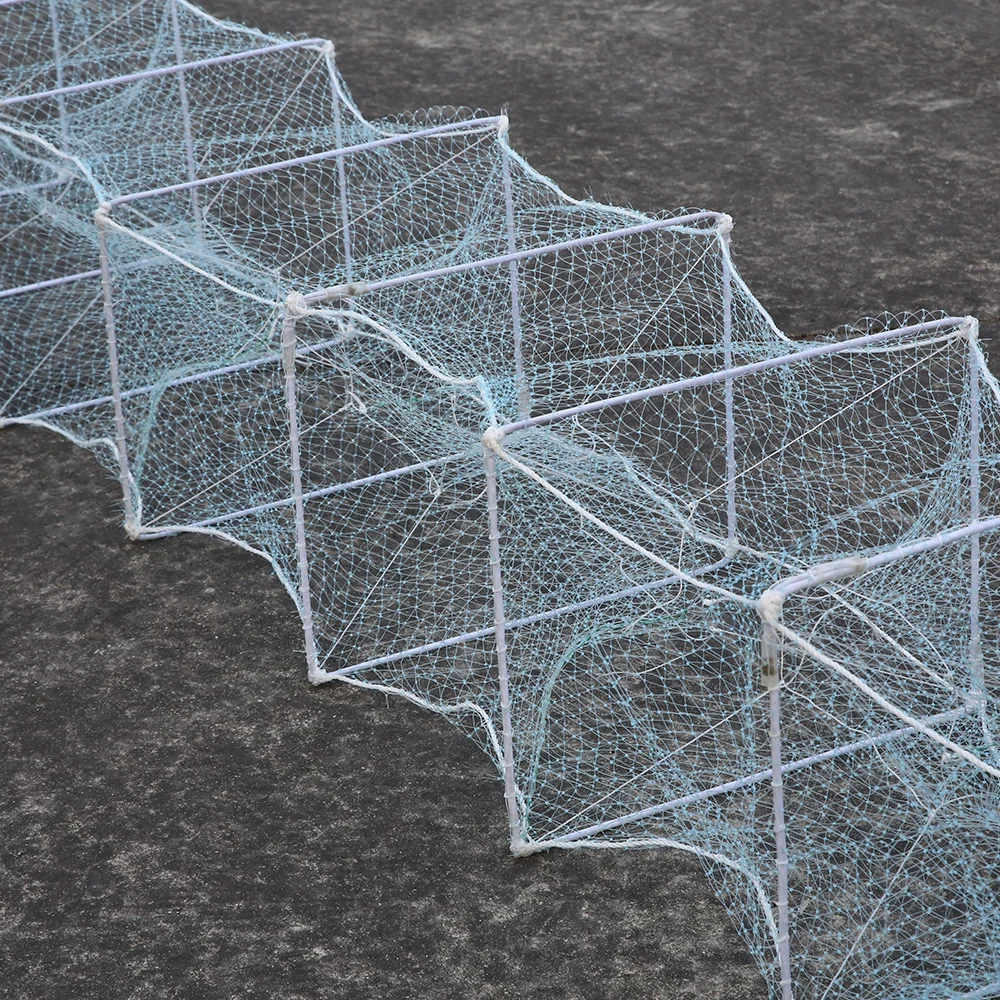 New Products Nylon PE Mesh Aquaculture Trap Multifilament Net Fishing Cage
