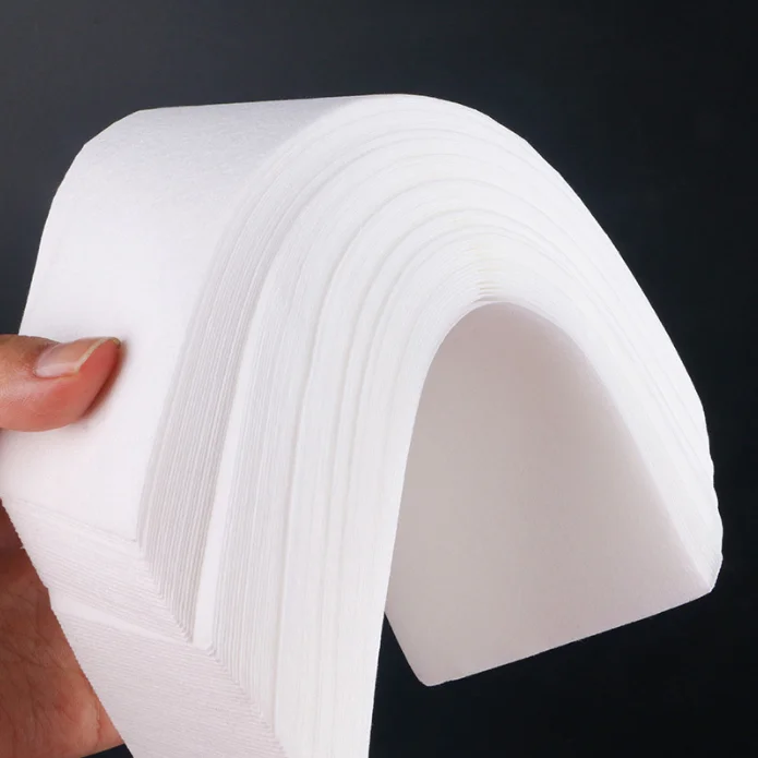 Customized Logo Disposable Non woven Depilatory Wax Strips Body Hair Removal Waxing Strips