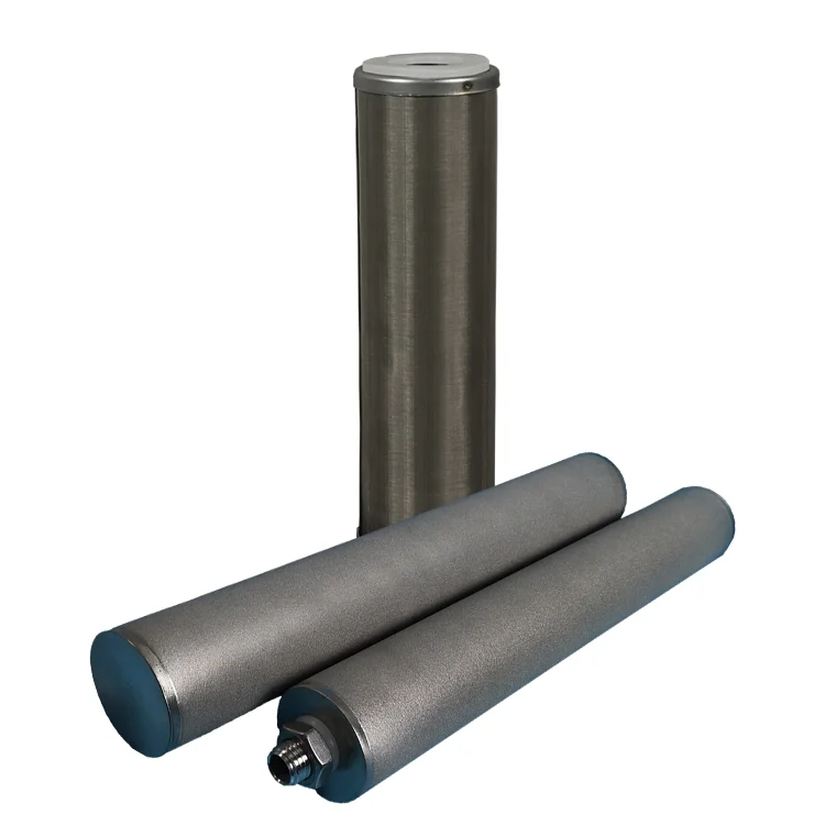 Lvyuan supplier customized Membrane Surface Porous Sintered Metal Filter