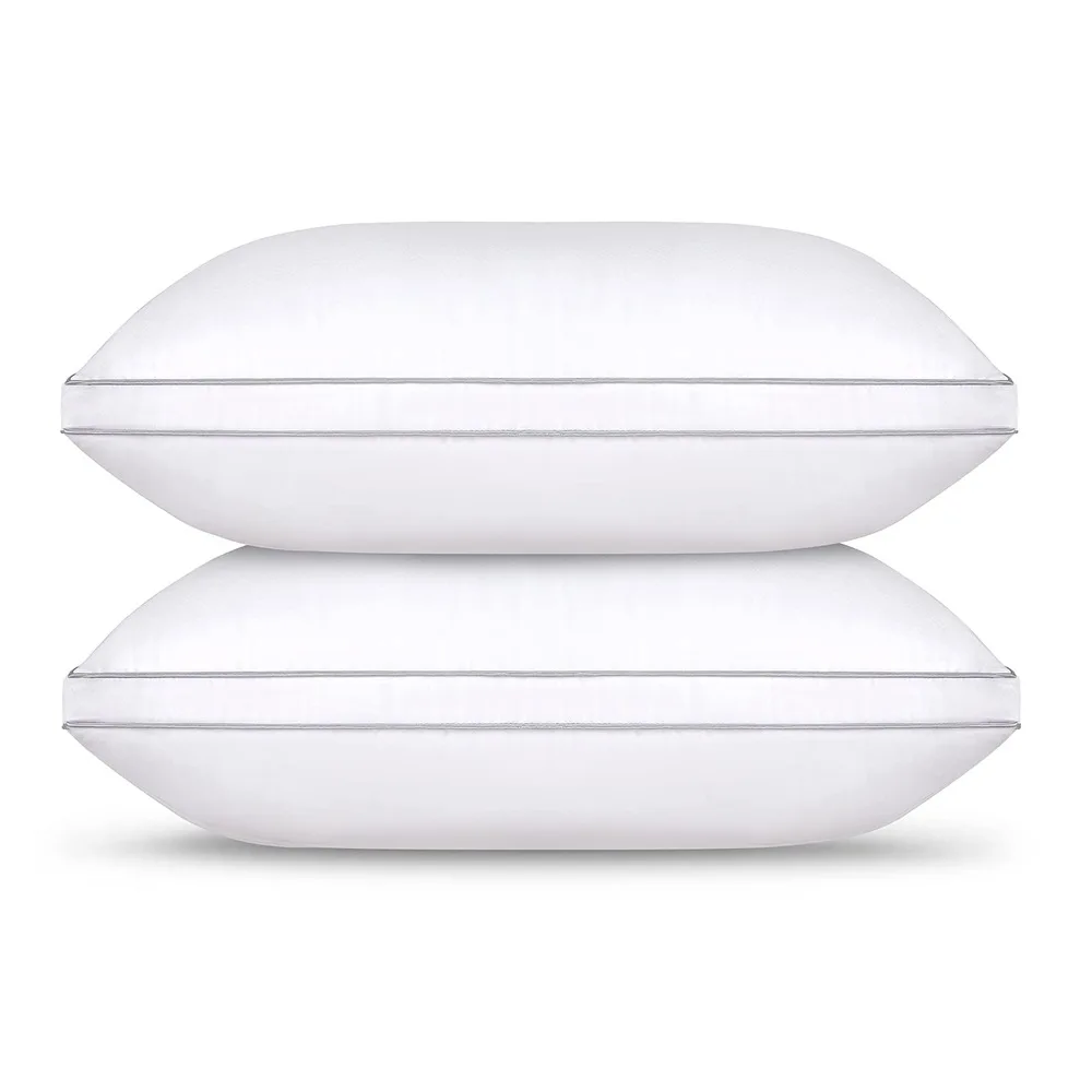 Luxury Hotel Quality Custom Wholesale Polyester soft white pillows