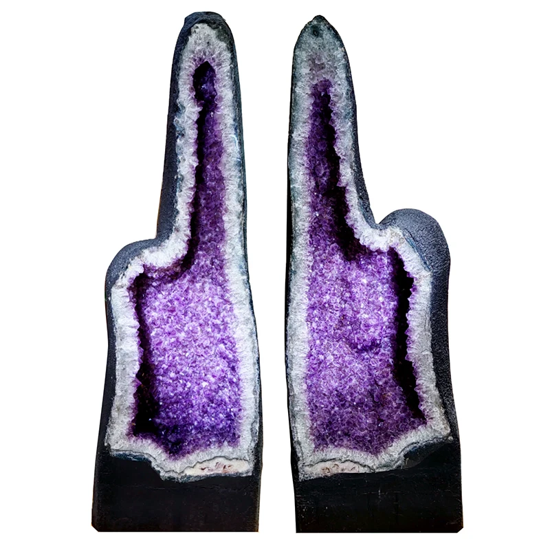 Wholesale  Natural large Amethyst Cathedral Healing Domed amethyst cave gorgeous  Amethyst Geode for store geomancy