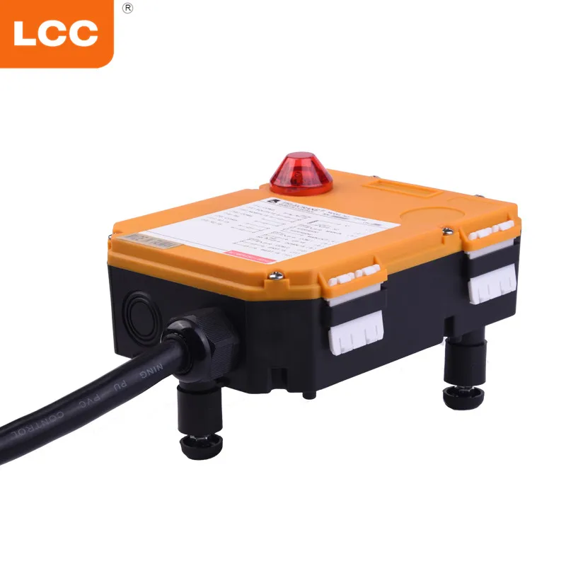 F24-10D 2 Tx and 1 Rx radio overhead crane electric winch wireless remote control