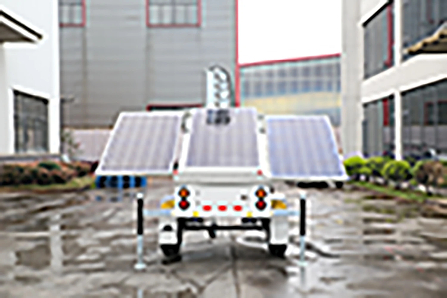 Solar Trailer Emergency Rescue Construction Industrial  Solar Energy Storage