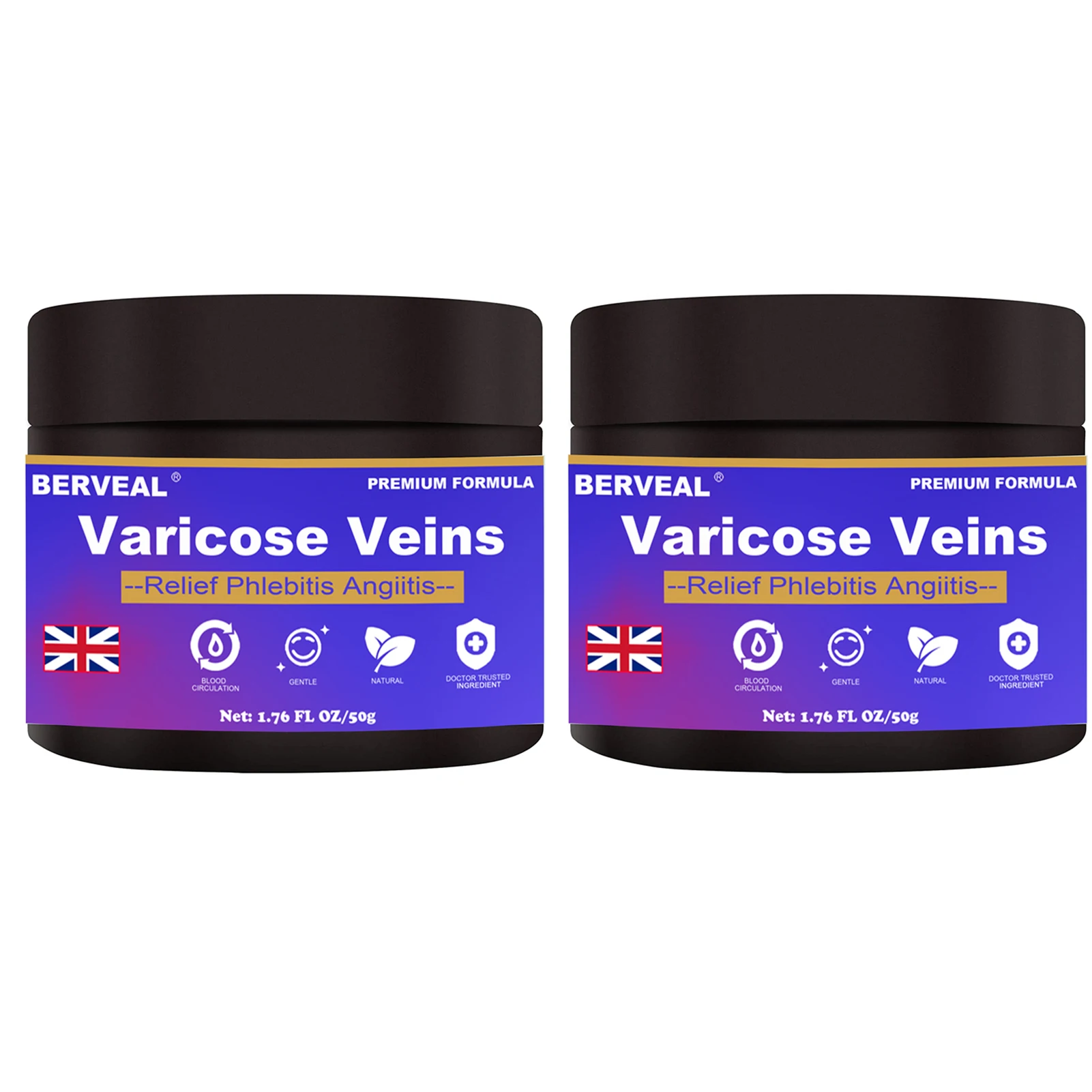 Varicose Veins Creams, Varicose Veins Treatment for Legs Suitable for Spider Veins, Improve Blood Circulation