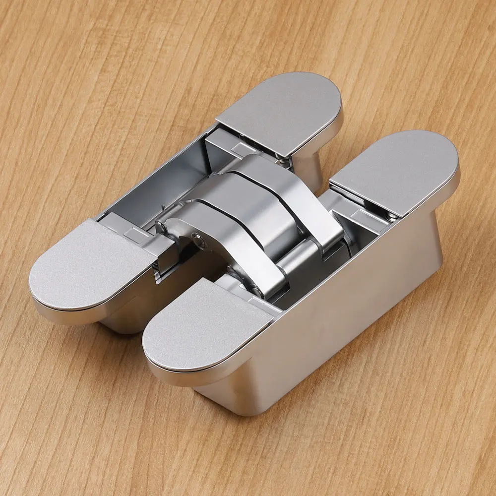 AGB ECLIPSE 2.0 3D adjustable invisible hidden door hinge loading 60kg charniere european style door hinge