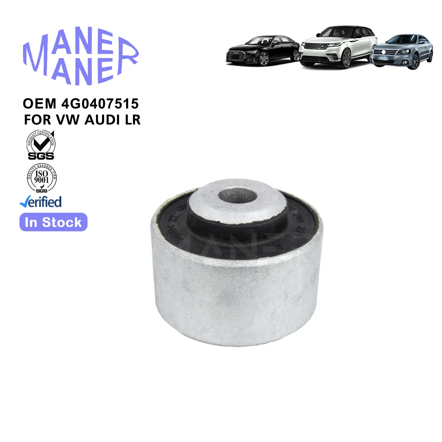 MANER Auto Suspension Systems 4G0407515 manufacture well made Control Arm Bush for Audi Q5