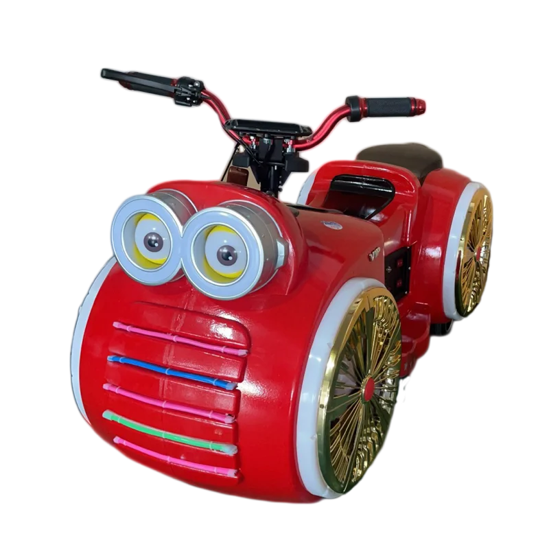 Shopping Mall Children Ride Motorcycle Customized Electric Amusement Kid Motorcycle Bumper Car Happy Car