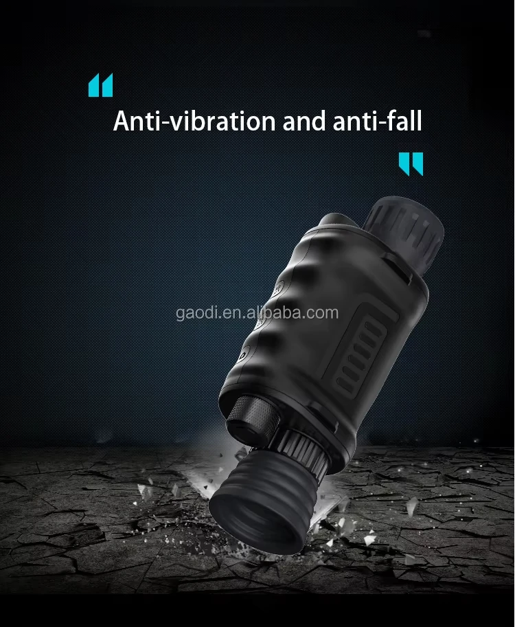 Monocular Night Vision 4X Digital 3MP 1080P Long Range Telescope With Camera IP54 Waterproof